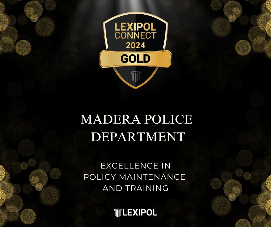 Madera Police Department Lexipol Connect 2024